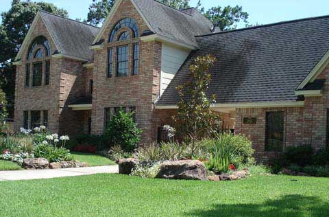When we buy houses we pay with all cash and we pay off the home mortgage.