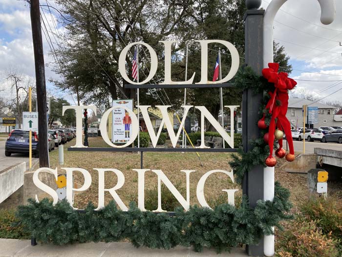 Entrance to Old Town Spring.