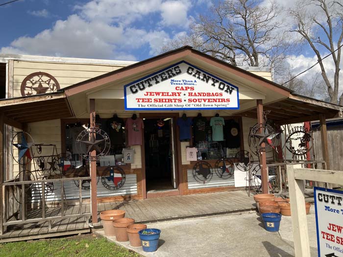 Cutters Canyon calls itself the official gift shop of Old Town Spring.