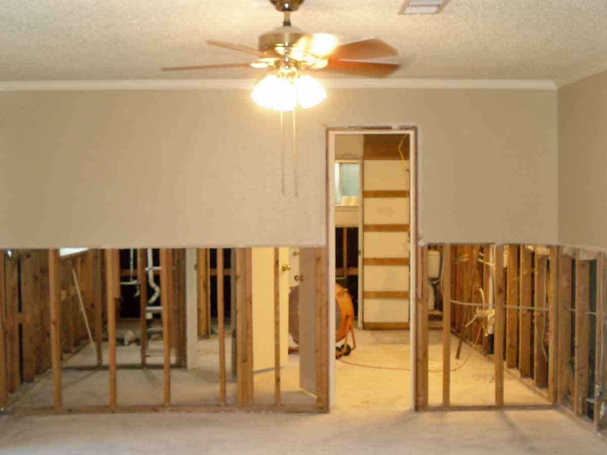 A Flooded House In Cypress, Texas